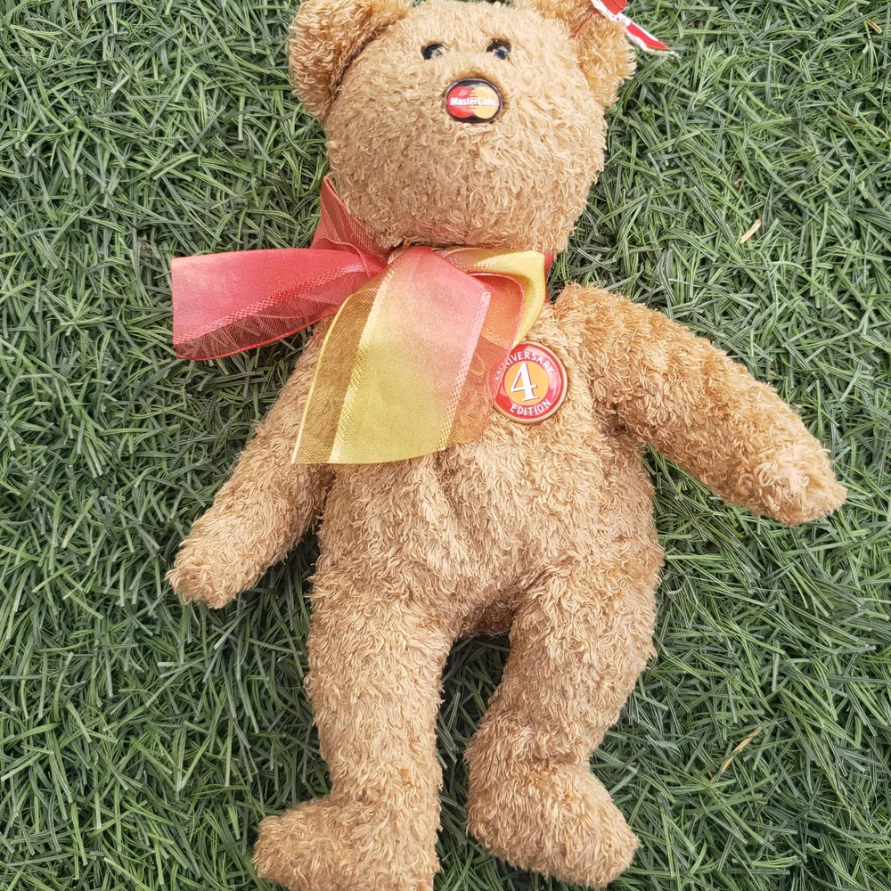 Ty Beanie Baby "M.C. Beanie V" the MasterCard Bear - Picture 2 of 6